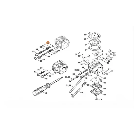 STIHL  Pierścień uszczelniający 4130 122 3600